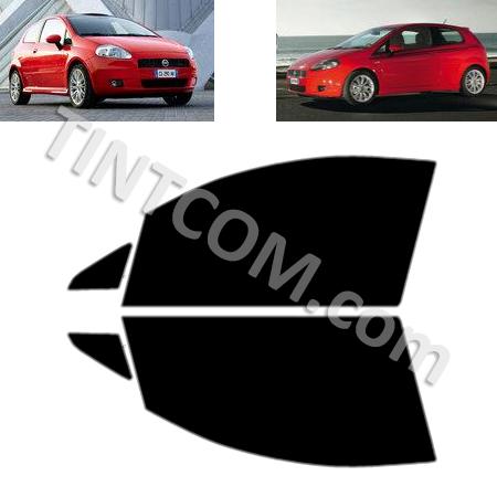 
                                 Pre Cut Window Tint - Fiat Grande Punto (3 doors, hatchback, 2005 - 2009) Solar Gard - NR Smoke Plus series
                                 